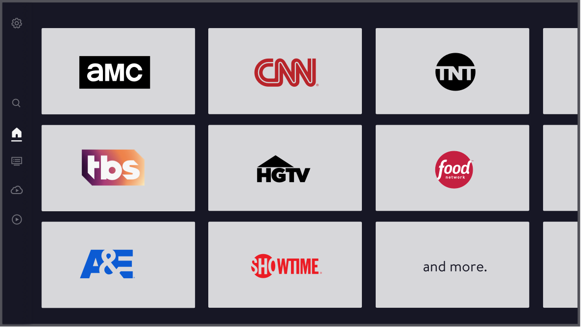 Streaming TV Channel Logos