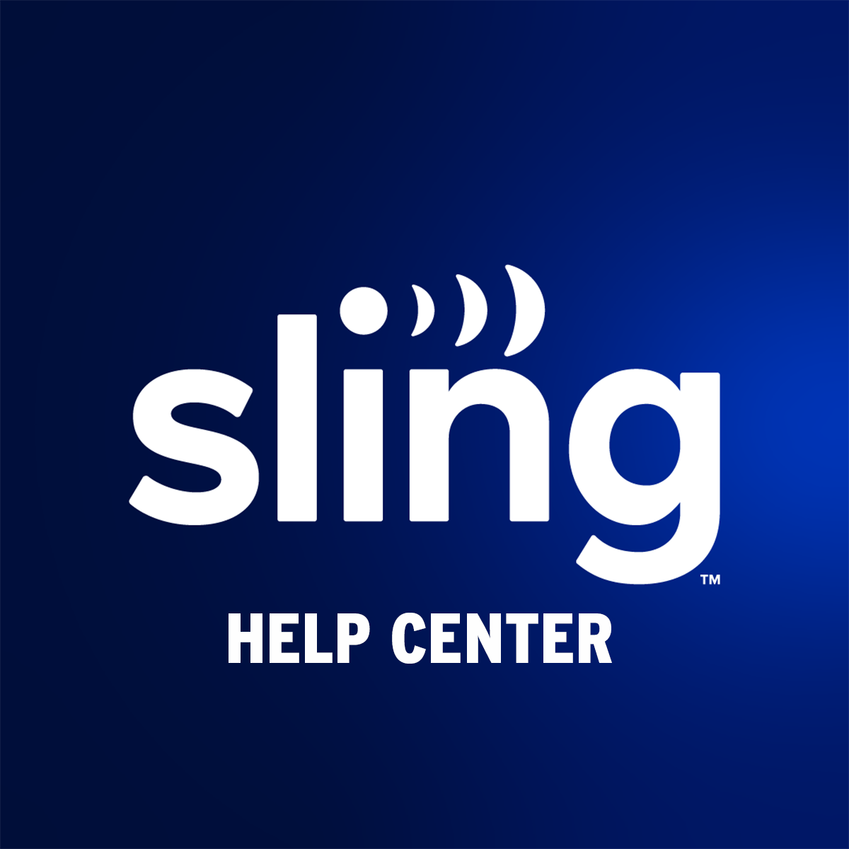 zuiverheid overzien kan zijn Sling TV Help Center