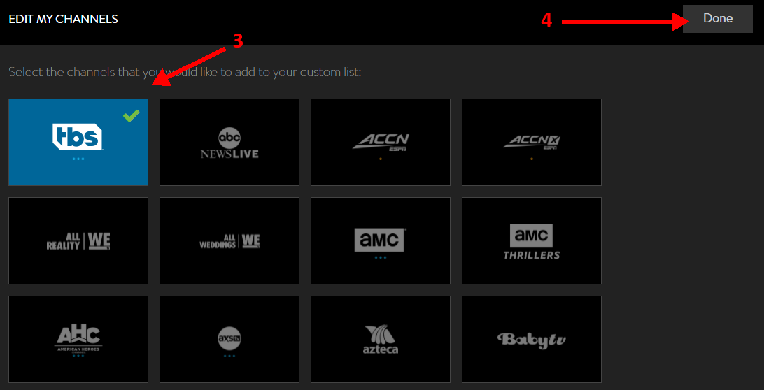 Using My TV Sling TV Help