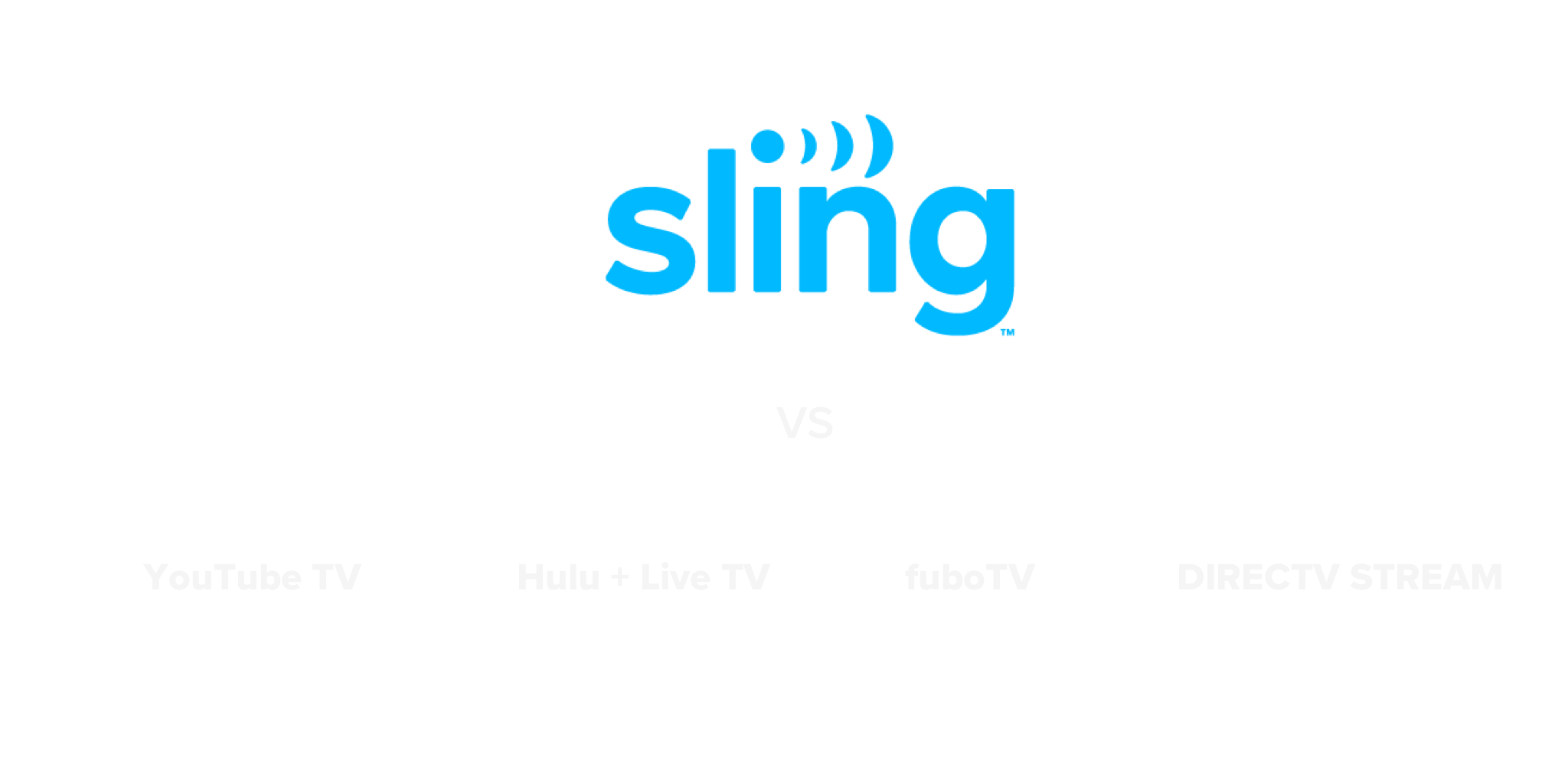 Sling TV vs YouTube TV vs Hulu + Live | TV Streaming Face-off