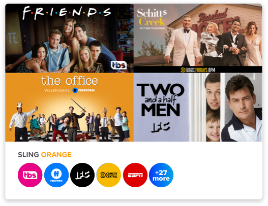Watch Reruns with Sling Blue
