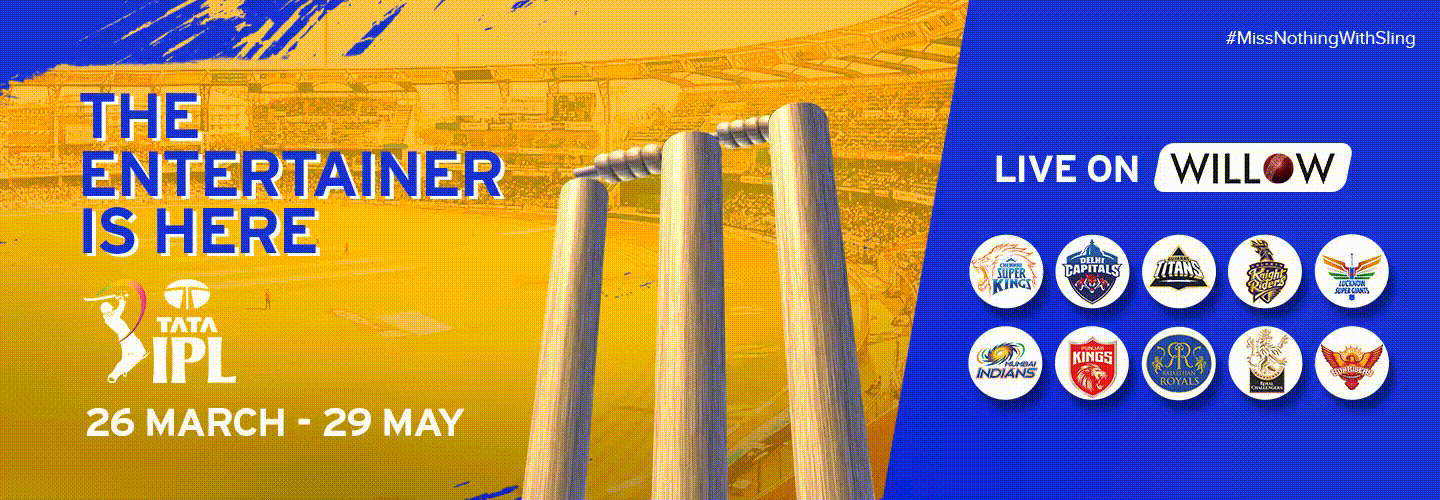 Stream Live Cricket on Willow TV With SLING