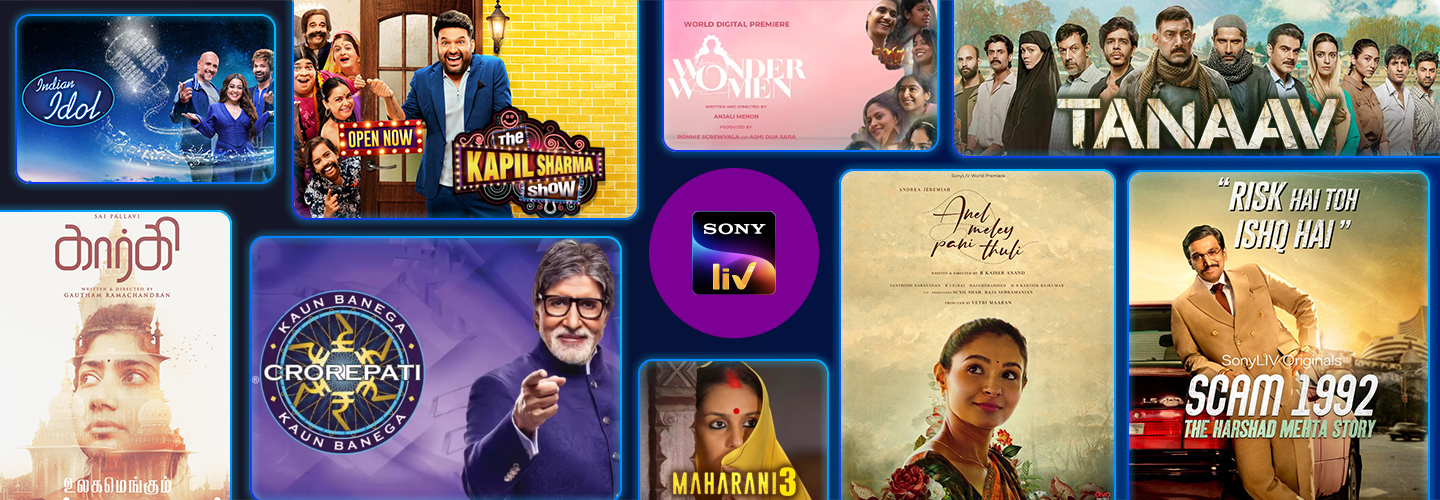 SonyLIV Watch TV,  Series & Movies Sling TV