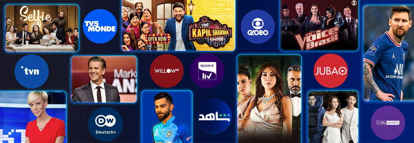 Stream Live International TV Channels Online Sling