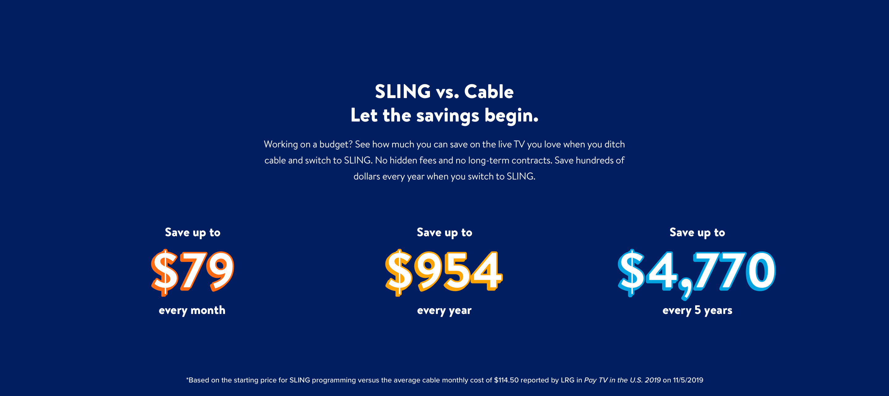 Sling vs Cable Comparison