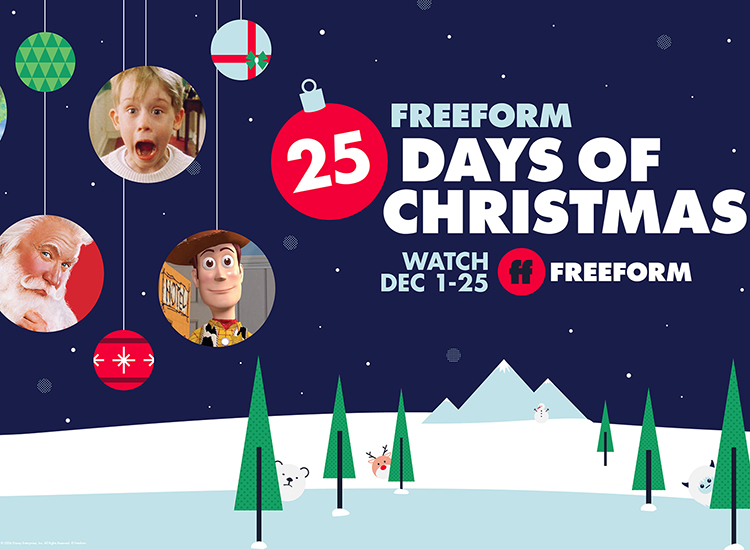 Freeform's 25 Days of Christmas Here's the Full Schedule