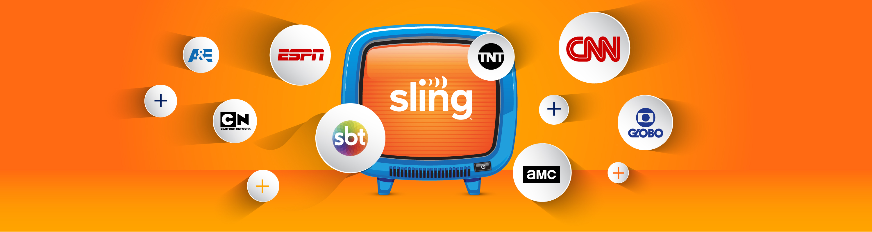 ESPN, HGTV, SBT, Globo e mais saiba como adicionálos na sua conta Sling