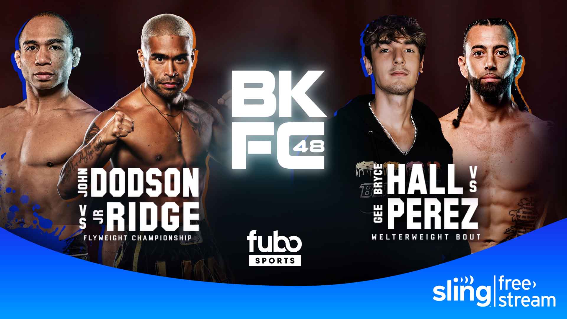 How to stream BKFC 48 free on Sling Freestream