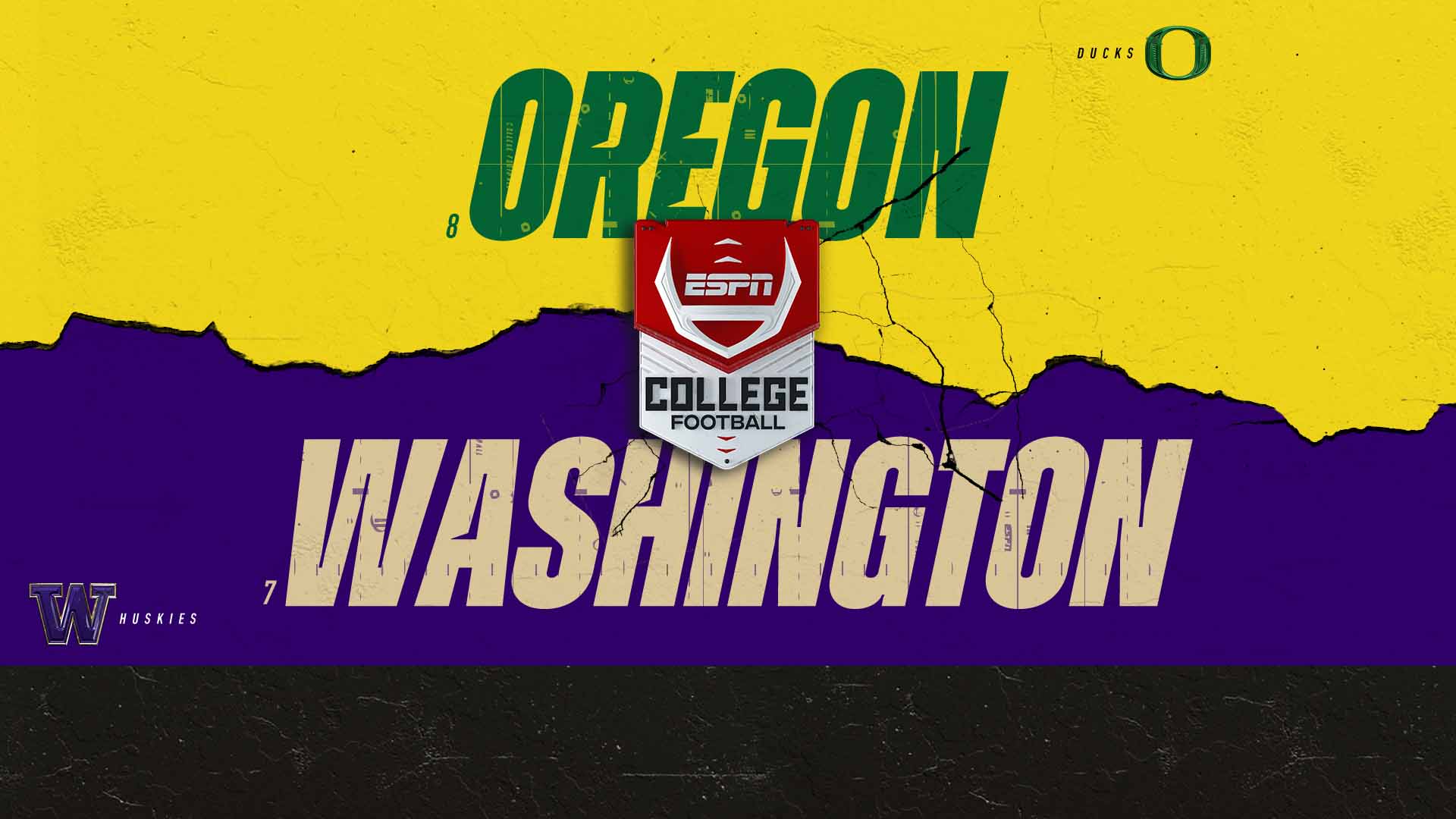 Watch Oregon vs Washington on Sling