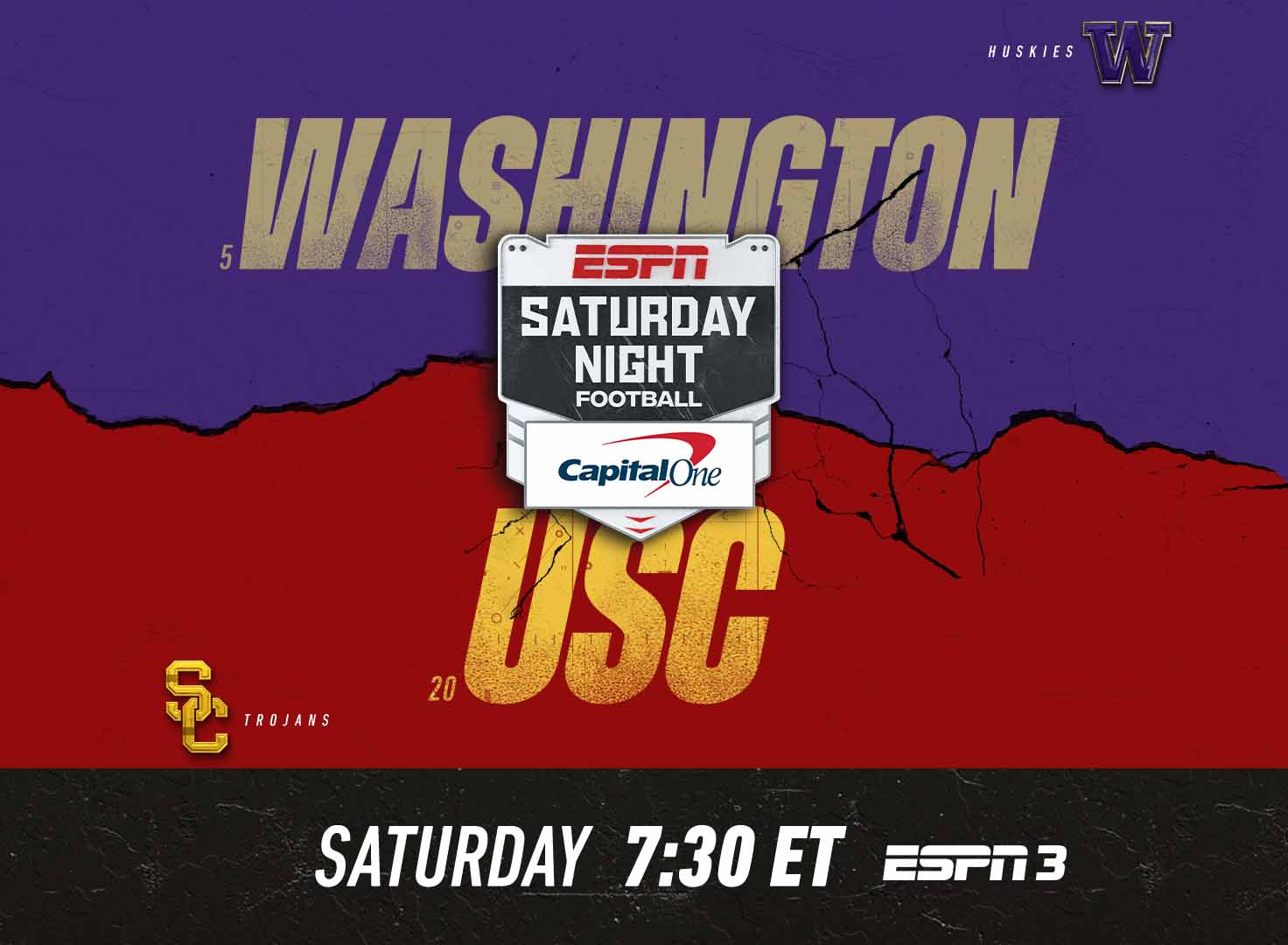 Watch Washington vs. USC on Sling TV