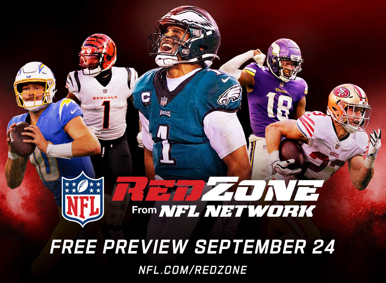 NFL RedZone Free Preview on Sling TV