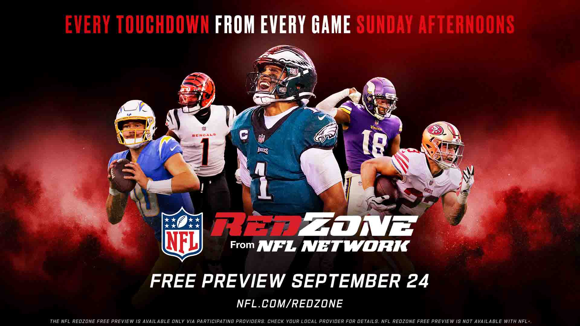 NFL RedZone Free Preview on Sling TV