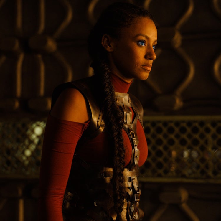 Shalom Brune-Franklin in a scene from 'Dune: Prophecy' on HBO and Max.