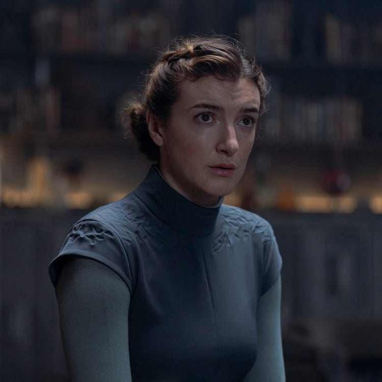 Faoileann Cunningham in a scene from 'Dune: Prophecy' on HBO and Max.