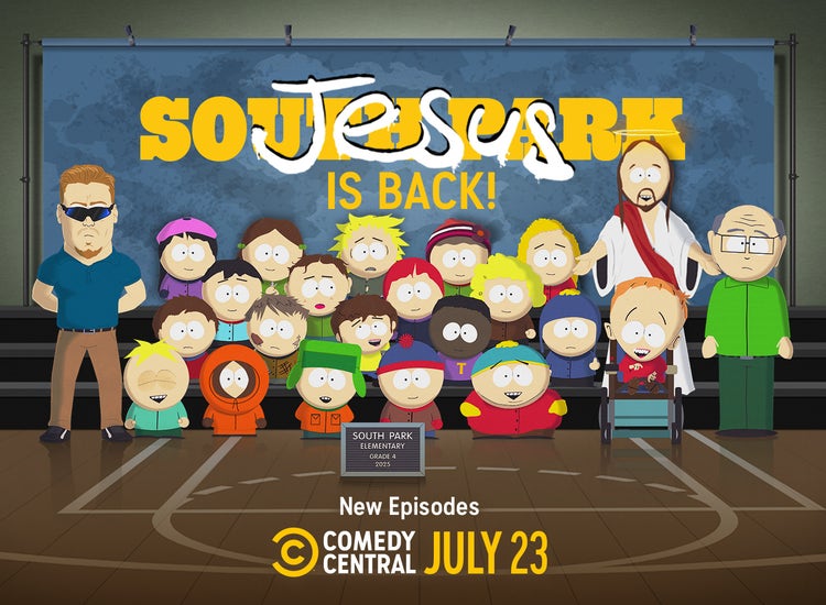 Key art for 'South Park' on Comedy Central