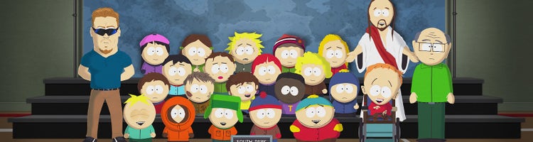 Key art for 'South Park' on Comedy Central