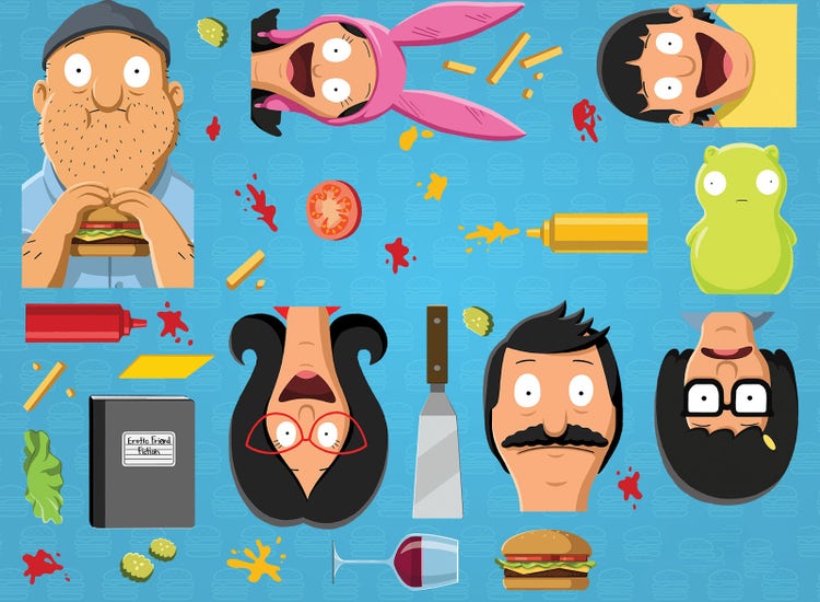 A scene from 'Smiling Friends' on Adult Swim