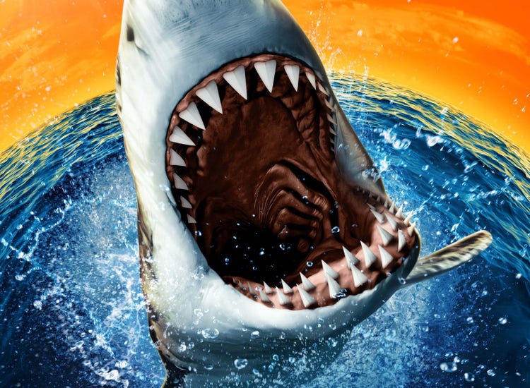 Key art for Shark Week 2025 on Discovery Channel.
