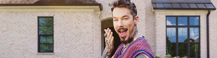 An image from 'My Lottery Dream Home' on HGTV with host David Bromstad.