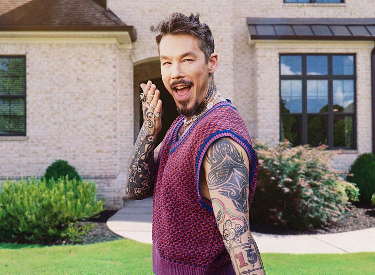 An image from 'My Lottery Dream Home' on HGTV with host David Bromstad.