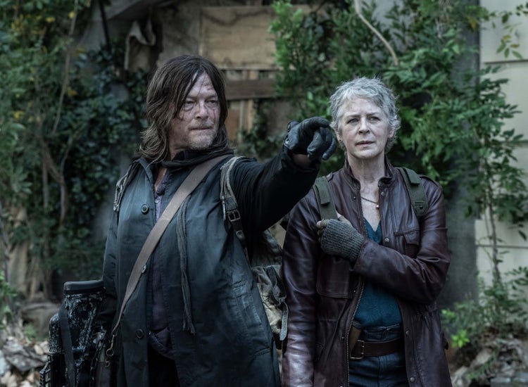 A scene from 'The Walking Dead: Daryl Dixon' Season 3 on AMC and AMC+.