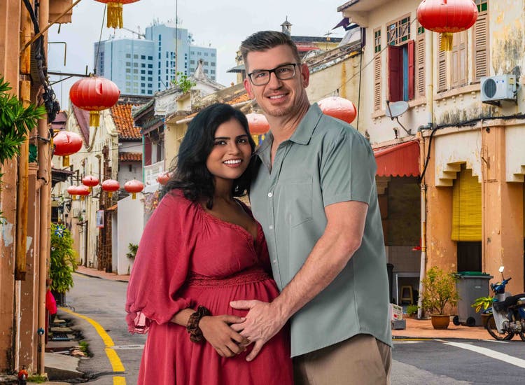 Jonathan & Ally in a scene from '90 Day Fiancé: The Other Way' season 8 on TLC.