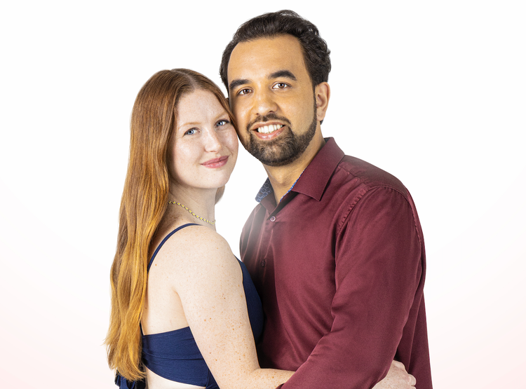 An image of a couple of from Season 12 of '90 Day Fiance' on TLC.