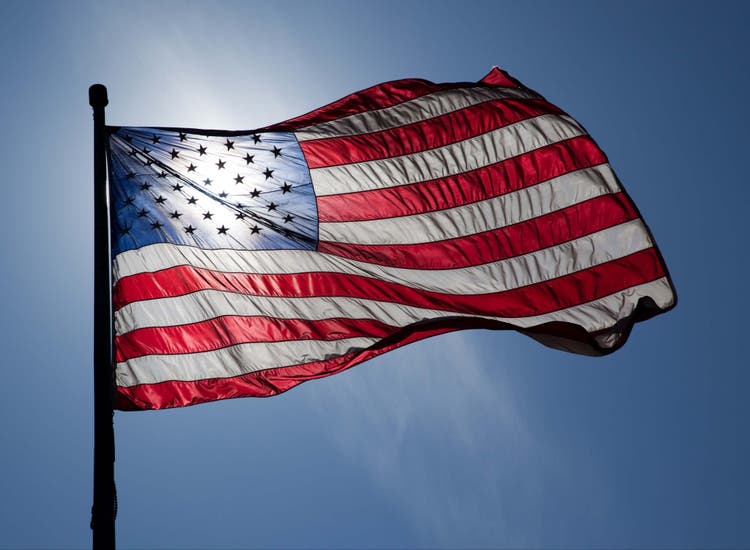 An image of an American flag.