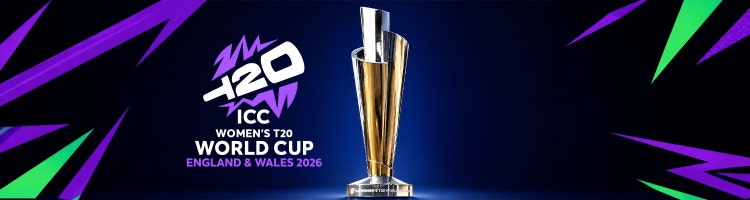 Key art for the ICC Women’s T20 World Cup 2026 on Willow Sports.