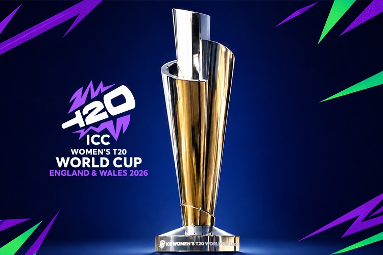 Key art for the ICC Women’s T20 World Cup 2026 on Willow Sports.
