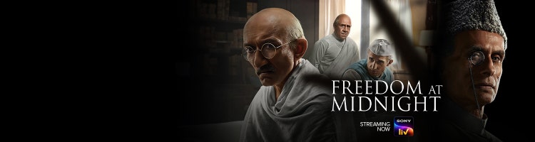 Key art for 'Freedom at Midnight' on SonyLIV
