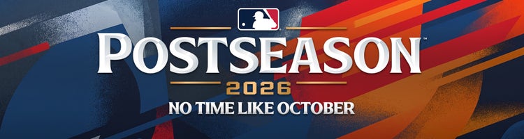 Key art for the 2026 MLB Postseason on Fox and FS1.