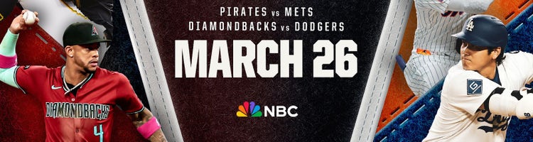 Key art for MLB Opening Day on NBC.