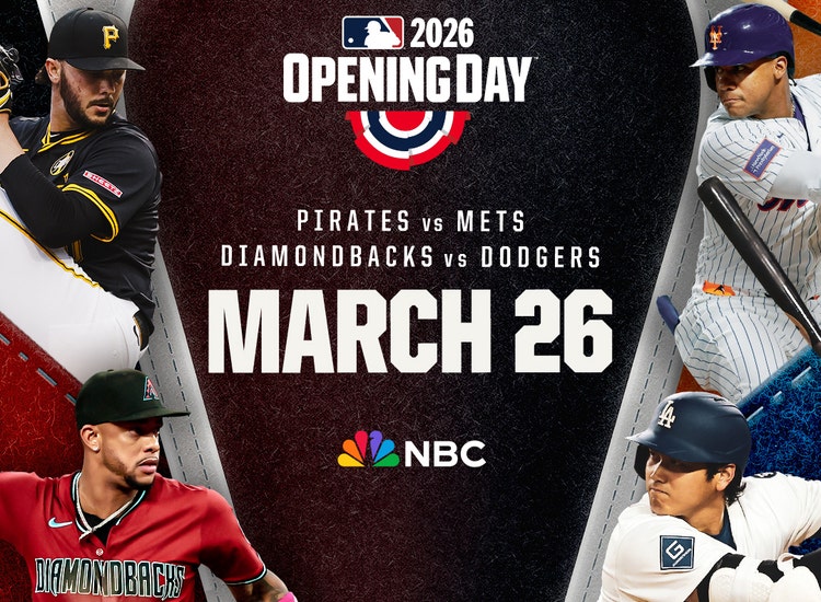 Key art for MLB Opening Day on NBC.