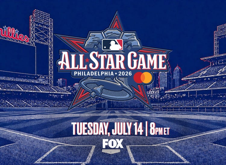 Key art for the 2026 MLB All-Star Game on FOX.