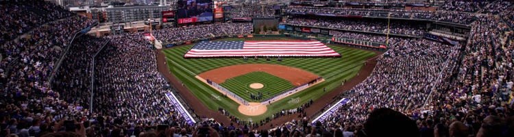 An image of baseballs to promote MLB.TV on Sling