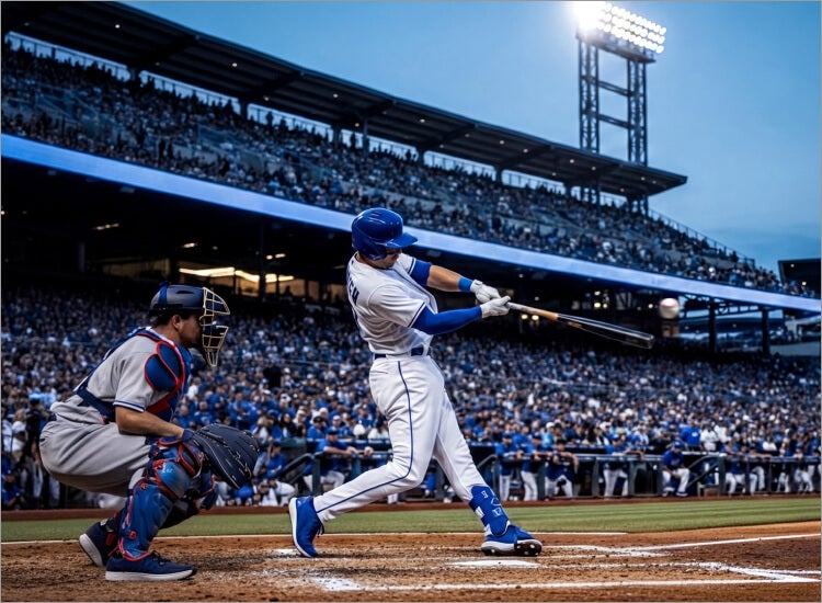 Promotional art for the 2024 MLB Postseason