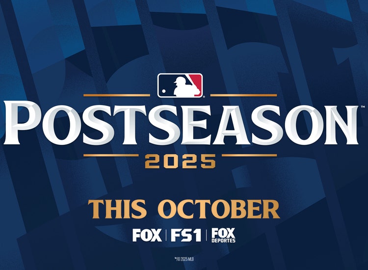 Art for the 2025 MLB postseason on FOX.