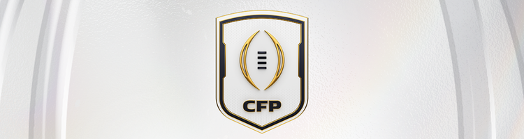 Promotional art for the College Football Playoff