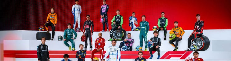 Promotional art for Formula 1 Racing on ESPN