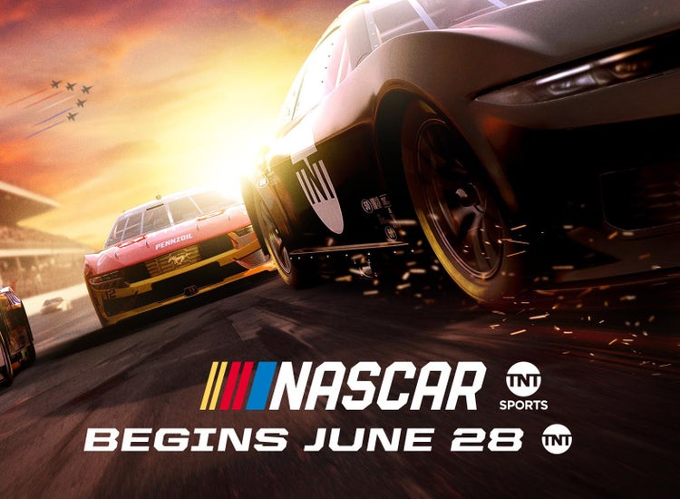 Art for NASCAR racing on TNT