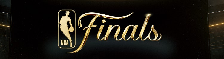 Key art for the 2025 NBA Finals on ABC