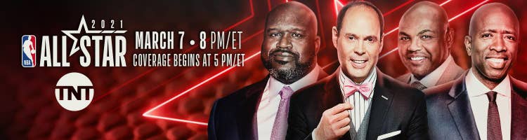 Promotional art for the 2021 NBA All-Star Game