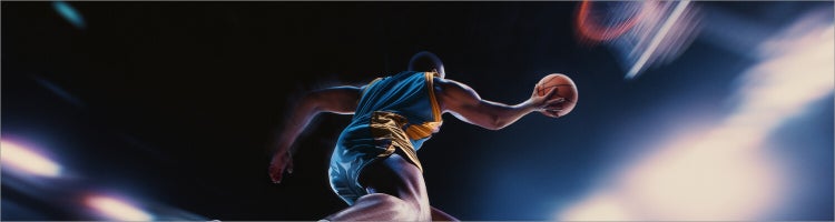 Generic art for NBA basketball on Sling TV