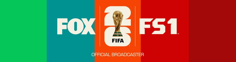 Key art for FIFA World Cup 2026™: Round of 32 on FOX and FS1.