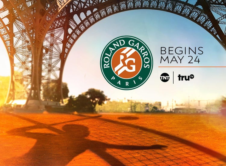 Art for the 2026 French Open on TNT and truTV.