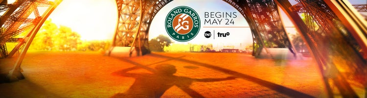 Art for the 2026 French Open on TNT and truTV.