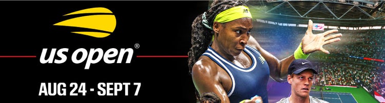 Promotional art for the U.S. Open on ESPN