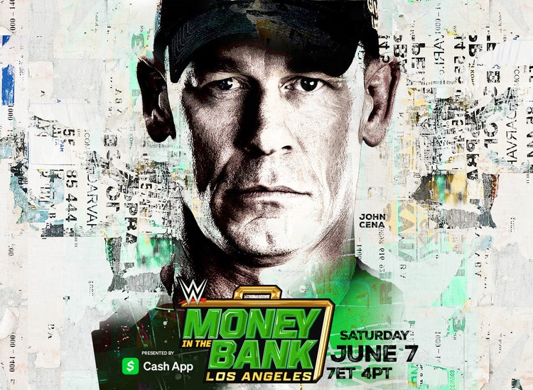 Key art for WWE: Money in the Bank 2024